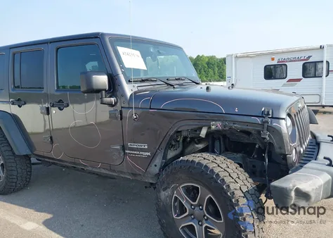 2018 Jeep Wrangler Jk Unlimited Sport S 4X4 из США, поврежденный, VIN 1C4BJWDG6JL854359